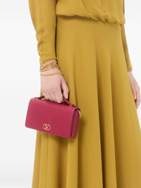Valentino Garavani Women Vlogo Signature Leather Wallet On Chain