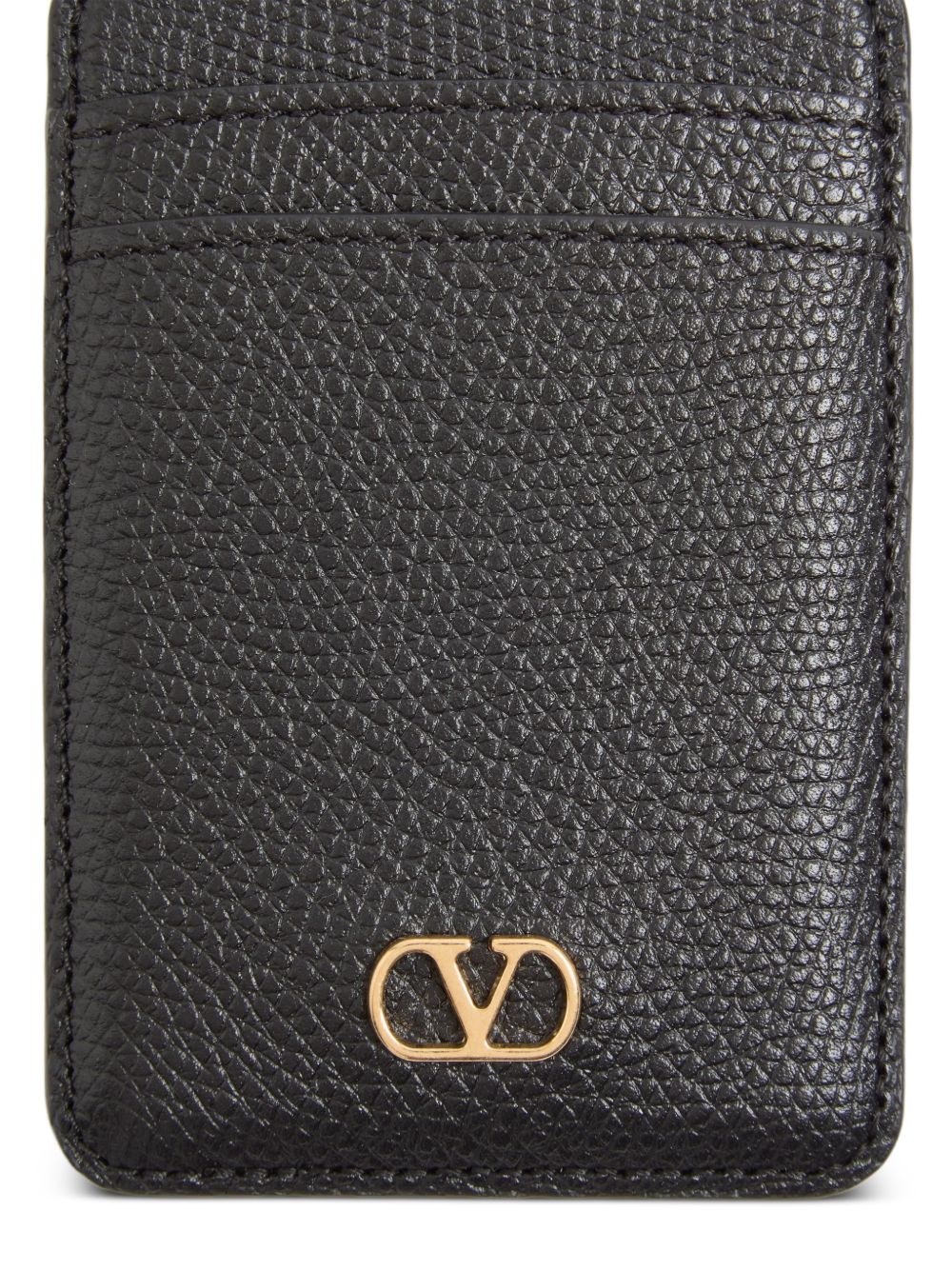Valentino Garavani Women Vlogo Signature Leather Card Case