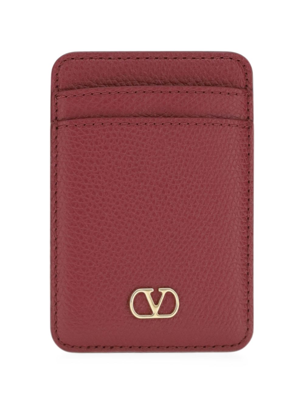 Valentino Garavani Women Vlogo Signature Leather Card Case