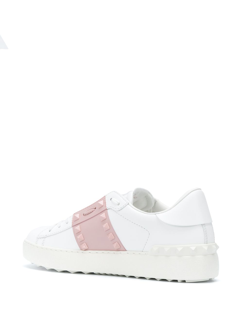 Valentino Garavani Women Rockstud Untitled Leather Sneakers