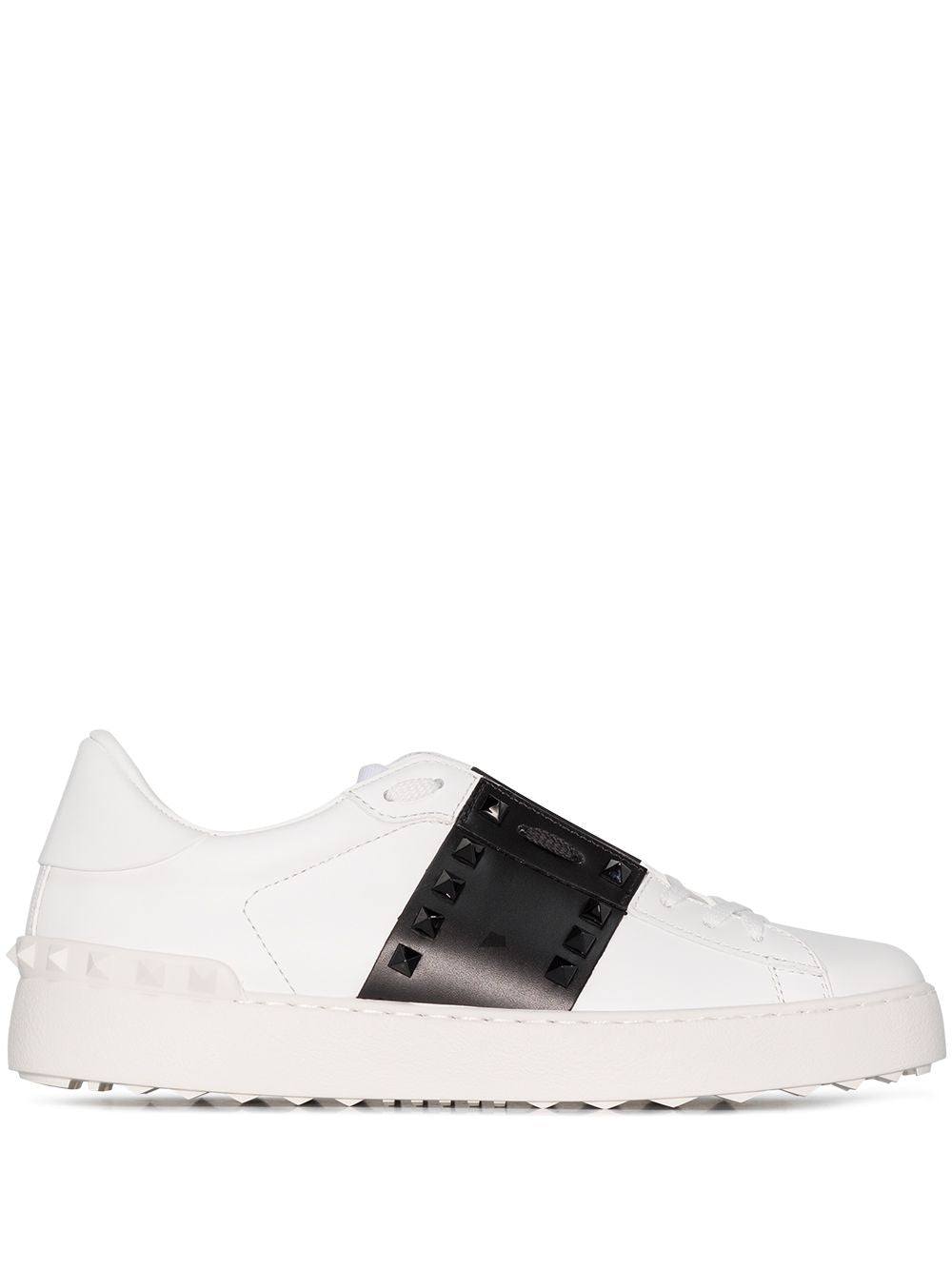 Valentino Garavani Women Rockstud Untitled Leather Sneakers