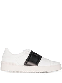 Valentino Garavani Women Rockstud Untitled Leather Sneakers