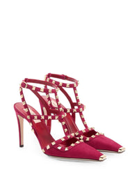 Valentino Garavani Women Rockstud Suede Leather Pumps