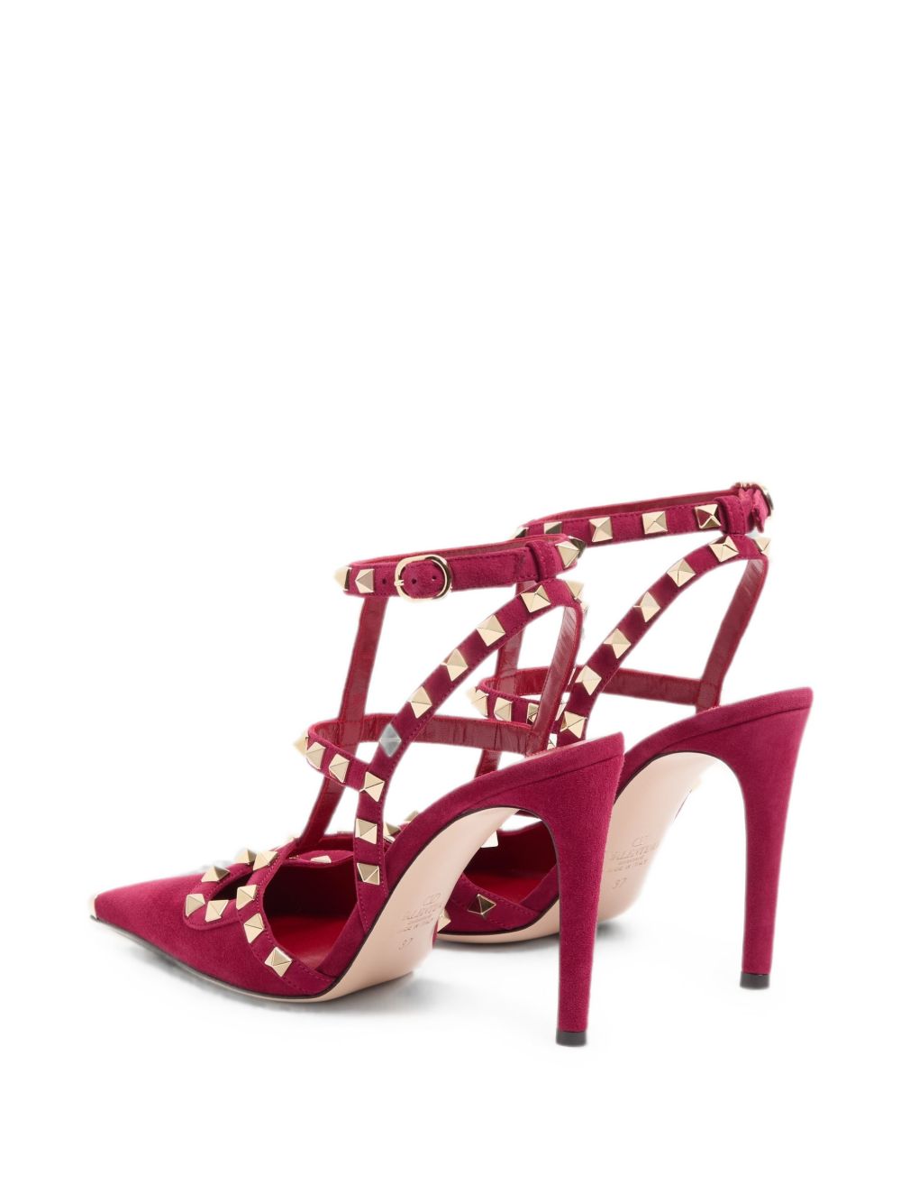 Valentino Garavani Women Rockstud Suede Leather Pumps