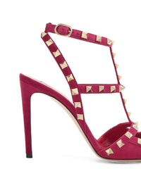 Valentino Garavani Women Rockstud Suede Leather Pumps
