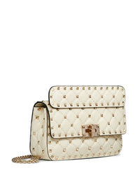 Valentino Garavani Women Rockstud Spike Small Leather Shoulder Bag