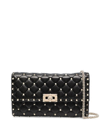 Valentino Garavani Women Rockstud Spike Small Leather Shoulder Bag