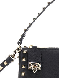 Valentino Garavani Women Rockstud Small Leather Shoulder Bag