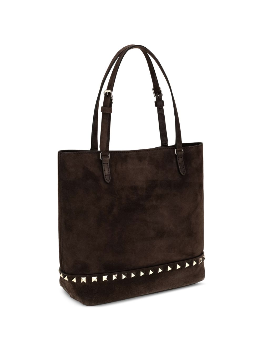 Valentino Garavani Women Rockstud Small Leather Tote Bag
