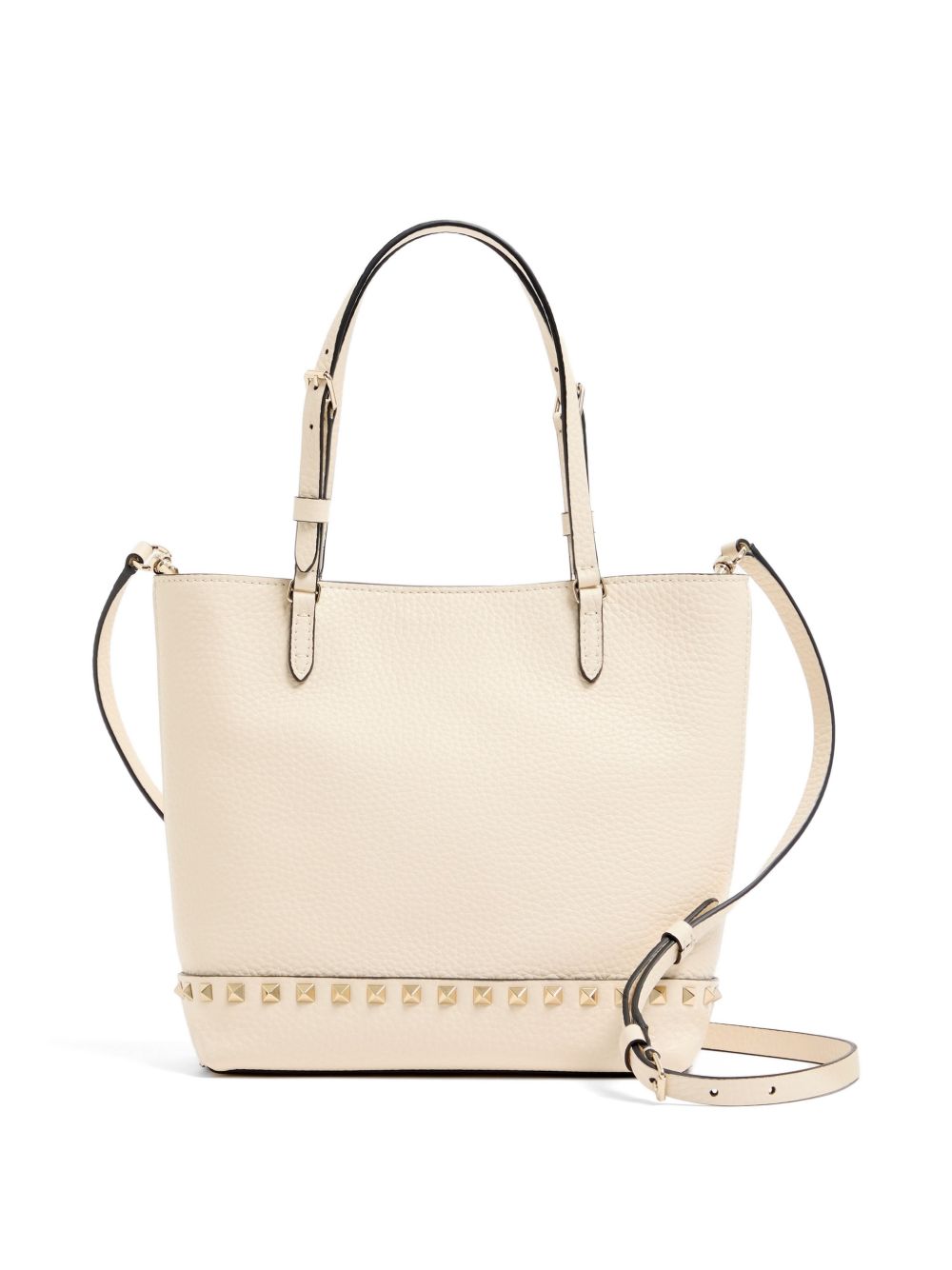 Valentino Garavani Women Rockstud Small Leather Tote