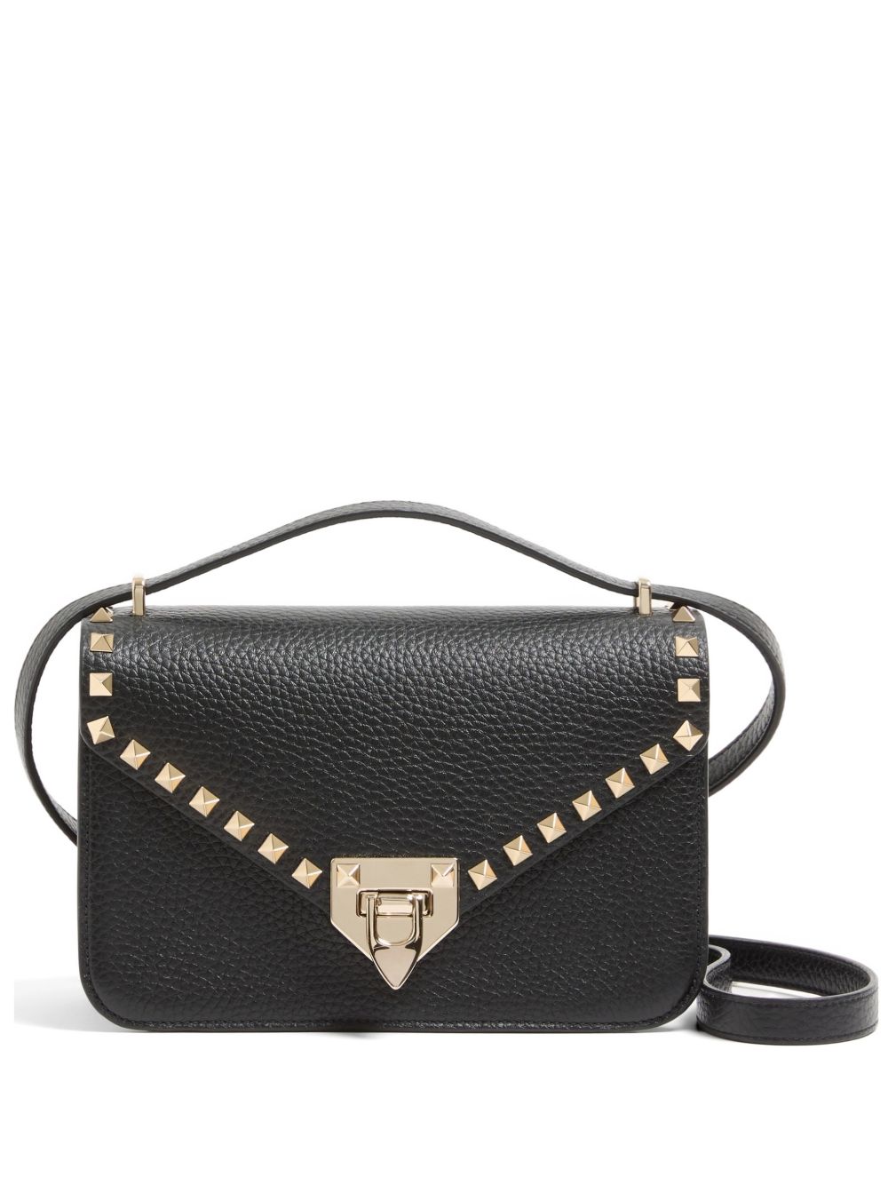 VALENTINO GARAVANI Valentino Garavani Women Rockstud Suede Leather Shoulder Bag