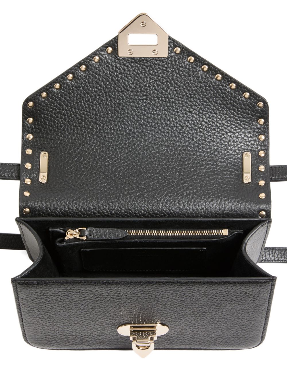 VALENTINO GARAVANI Valentino Garavani Women Rockstud Suede Leather Shoulder Bag