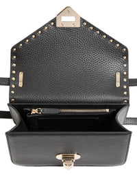 VALENTINO GARAVANI Valentino Garavani Women Rockstud Suede Leather Shoulder Bag
