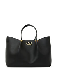 Valentino Garavani Women Vlogo Signature Large Leather Tote