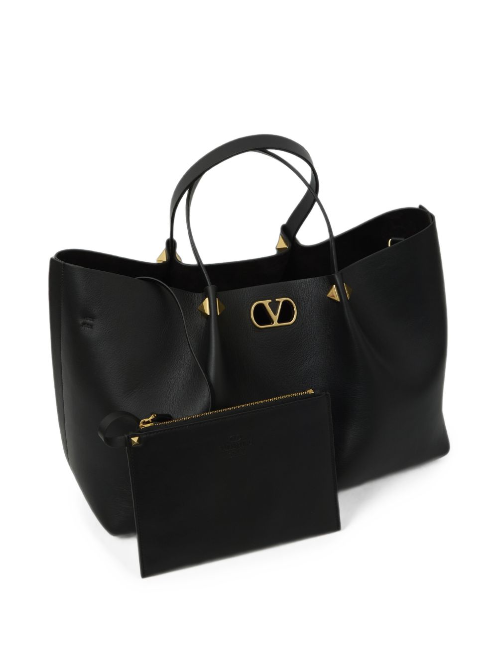 Valentino Garavani Women Vlogo Signature Large Leather Tote
