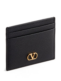 Valentino Garavani Women Vlogo Signature Leather Card Case