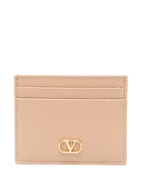Valentino Garavani Women Vlogo Signature Leather Card Case