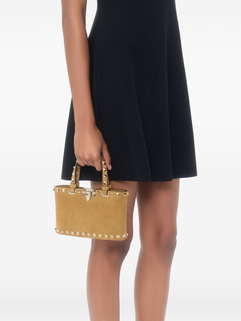 VALENTINO GARAVANI Valentino Garavani Women Rockstud Suede Leather Mini Bag