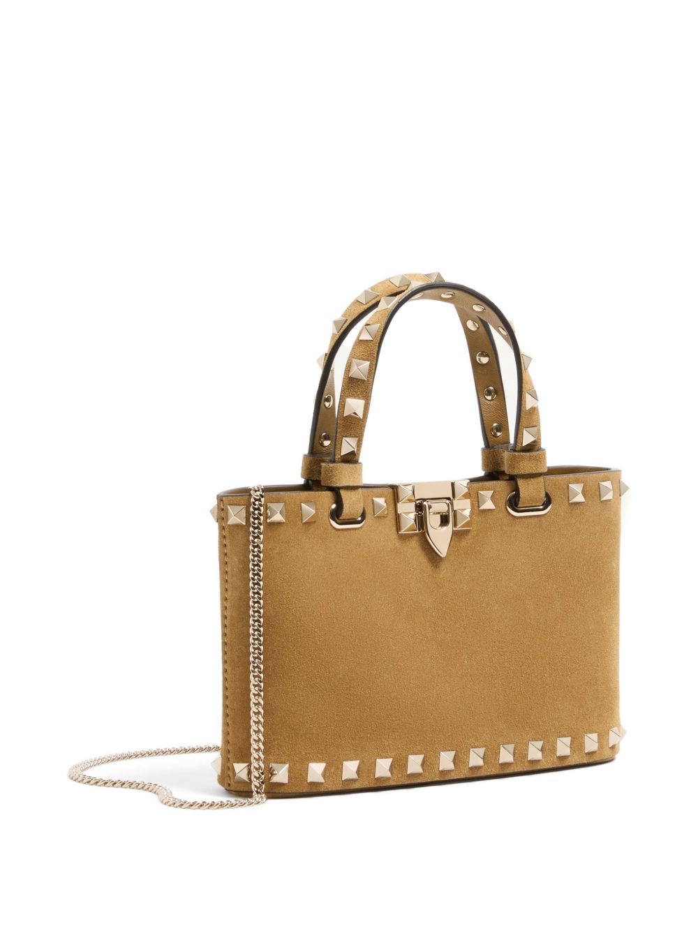 VALENTINO GARAVANI Valentino Garavani Women Rockstud Suede Leather Mini Bag