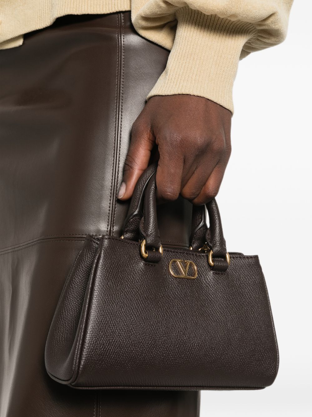 VALENTINO GARAVANI Valentino Garavani Women Vlogo Signature Leather Mini Bag