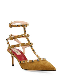 Valentino Garavani Women Rockstud Leather Pumps