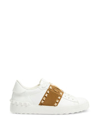 Valentino Garavani Women Rockstud Untitled Leather Sneakers