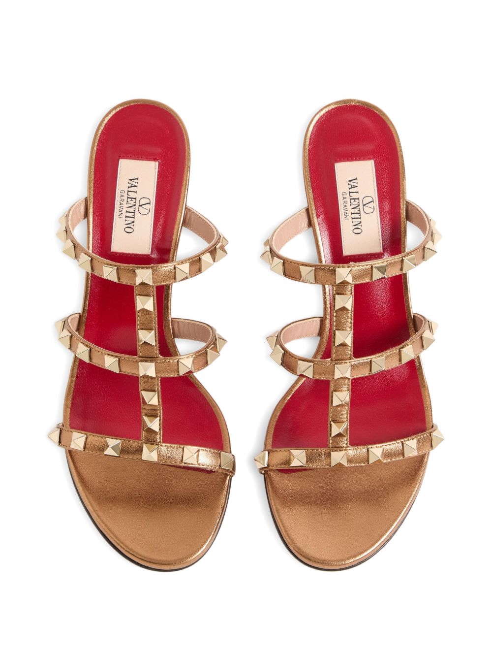Valentino Garavani Women Rockstud Leather Sandals