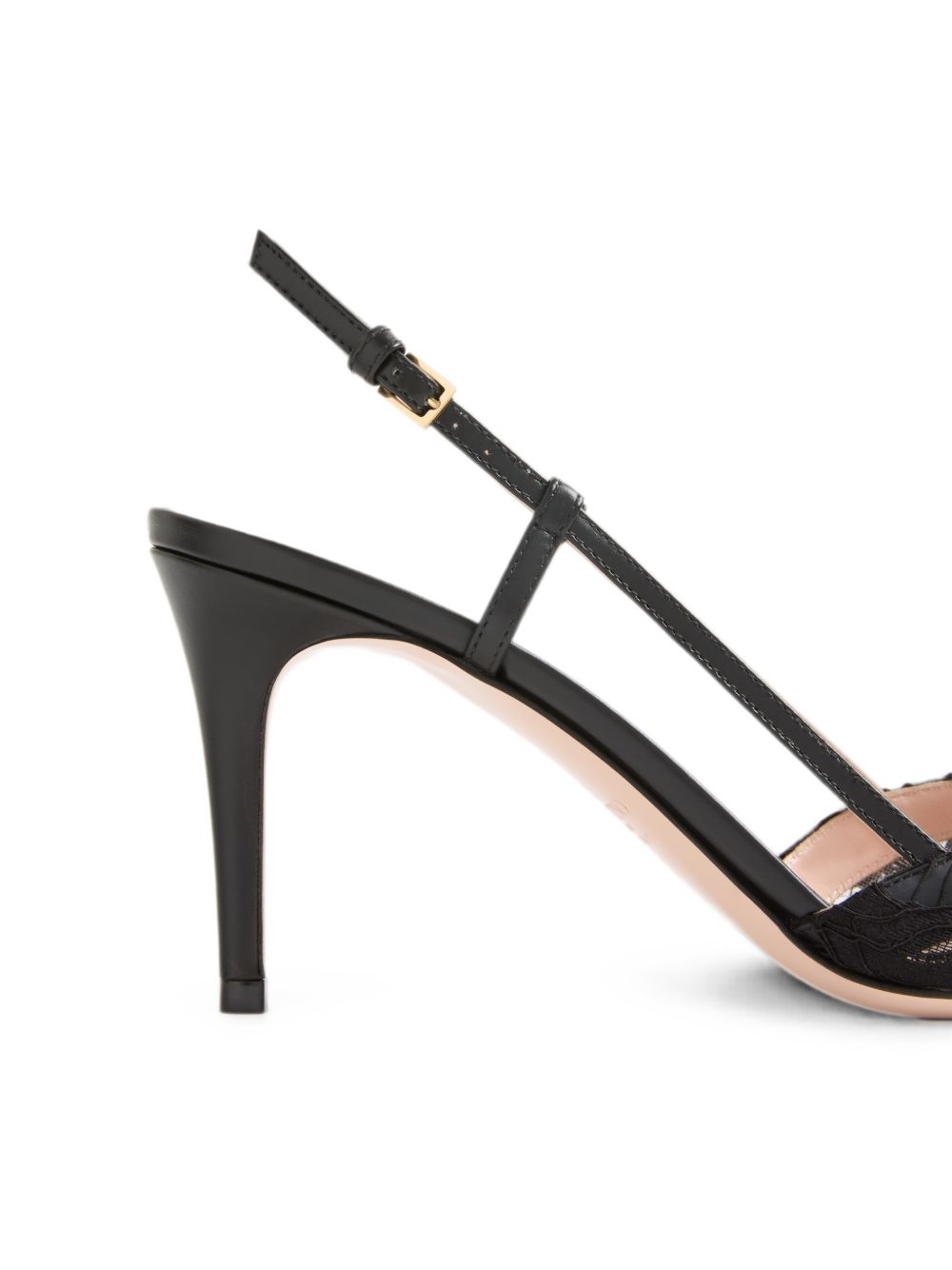 Valentino Garavani Women Vlogo Signature Lace Pumps