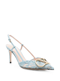 VALENTINO GARAVANI Valentino Garavani Women Vlogo Signature Lace Pumps