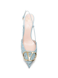 VALENTINO GARAVANI Valentino Garavani Women Vlogo Signature Lace Pumps