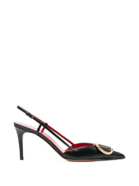 VALENTINO GARAVANI Valentino Garavani Women Vlogo Signature Leather Pumps