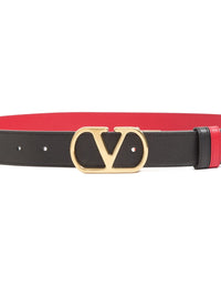 Valentino Garavani Women Vlogo Signature Leather Belt