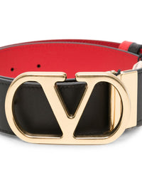 Valentino Garavani Women Vlogo Signature Leather Belt