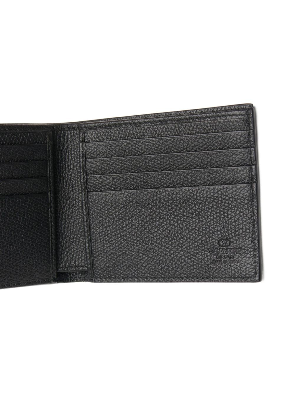 Valentino Garavani Men Vlogo Signature Leather Wallet