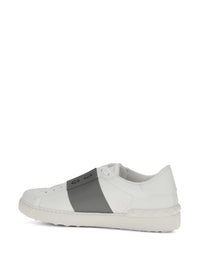 Valentino Garavani Men Open Leather Sneakers