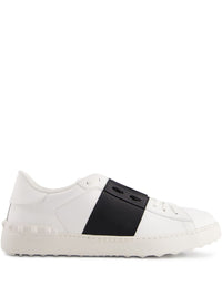 VALENTINO GARAVANI Valentino Garavani Men Open Leather Sneakers