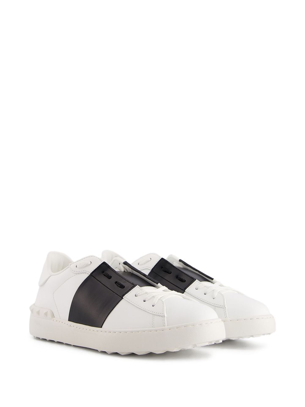 VALENTINO GARAVANI Valentino Garavani Men Open Leather Sneakers
