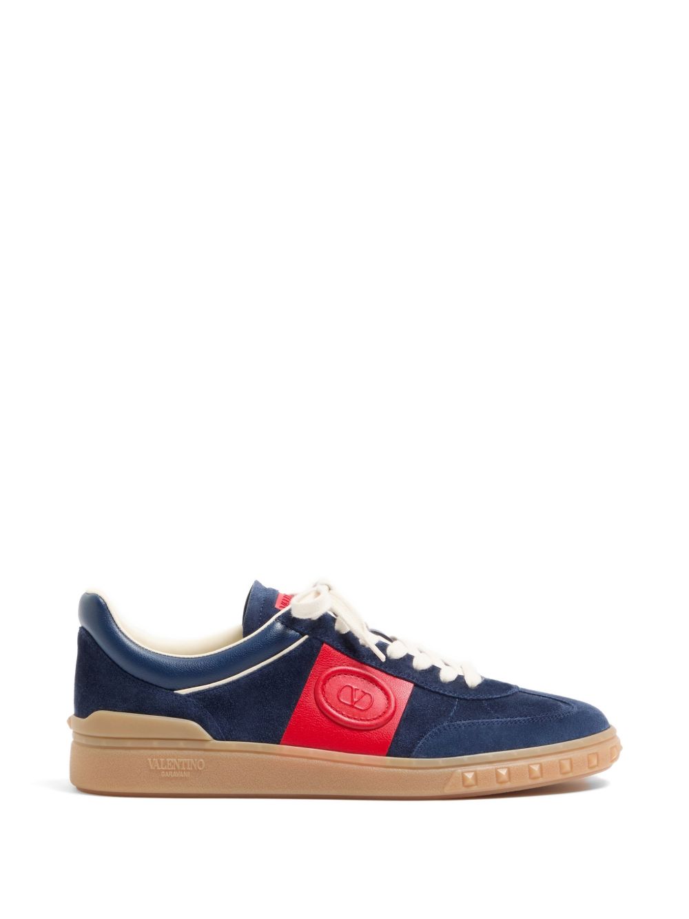 Valentino Garavani Men Upvillage Suede Leather Sneakers