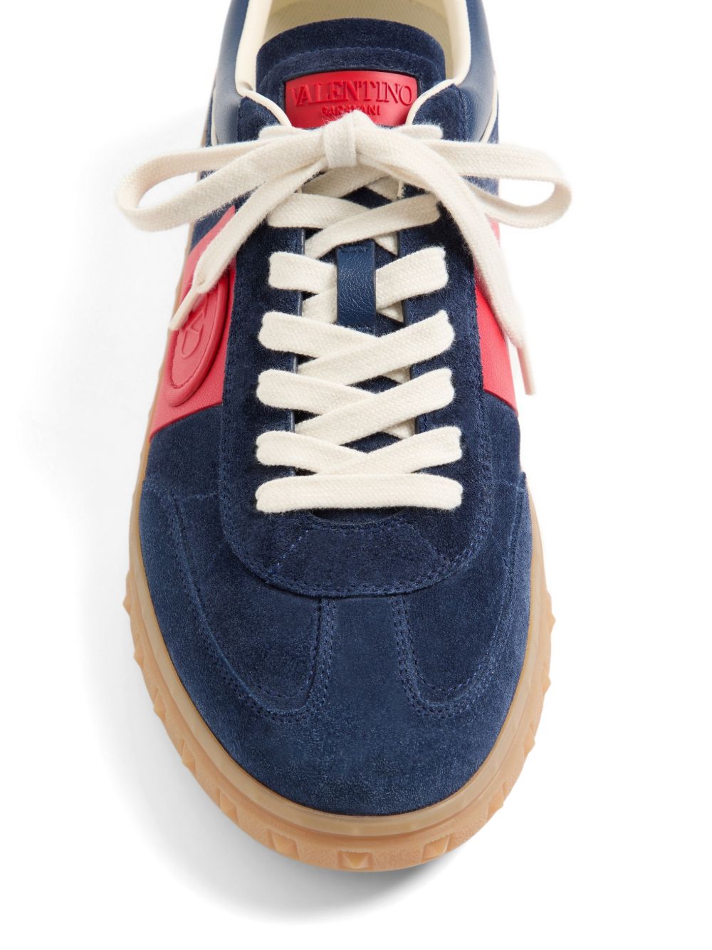 Valentino Garavani Men Upvillage Suede Leather Sneakers