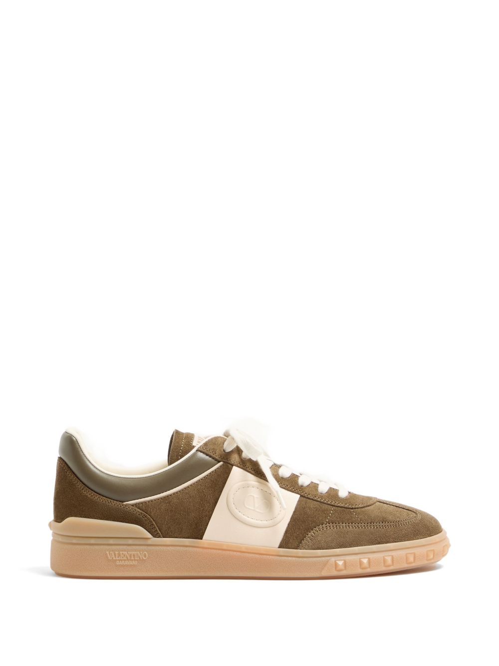 Valentino Garavani Men Upvillage Suede Leather Sneakers