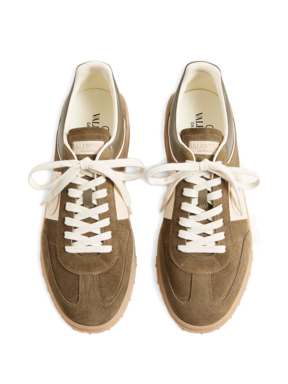 Valentino Garavani Men Upvillage Suede Leather Sneakers