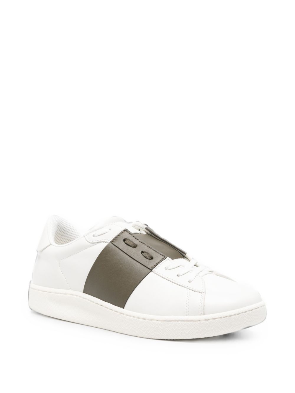 Valentino Garavani Men Open Royco Leather Sneakers