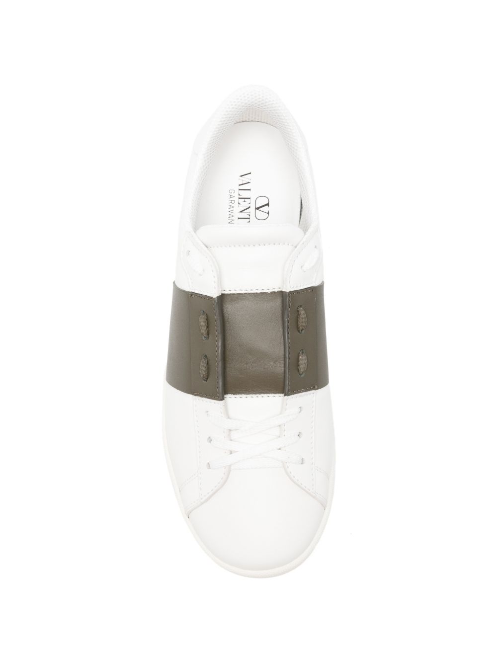 Valentino Garavani Men Open Royco Leather Sneakers