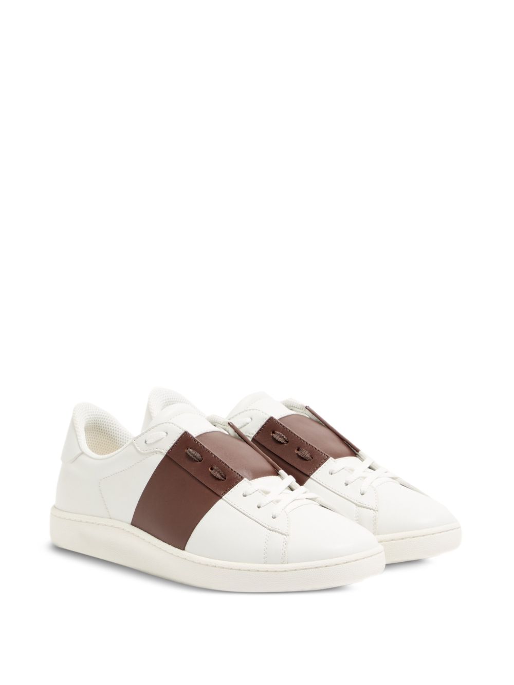 VALENTINO GARAVANI Valentino Garavani Men Open Royco Leather Sneakers