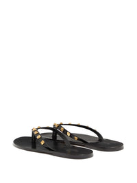 VALENTINO GARAVANI Valentino Garavani Men Rockstud Leather Thong Sandals