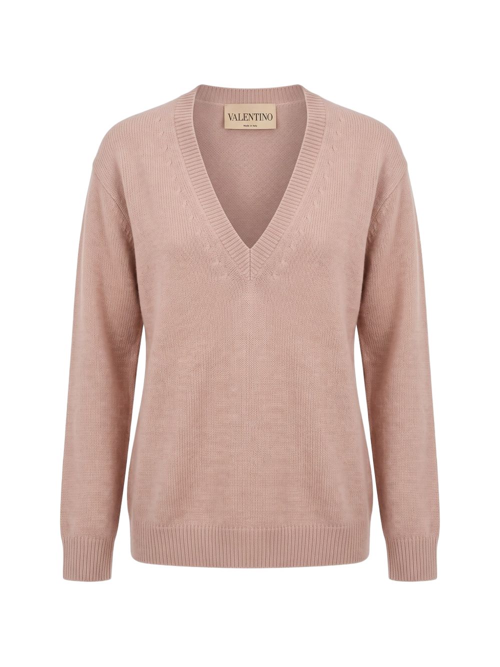 Valentino Women Cashmere V-Necked Sweater