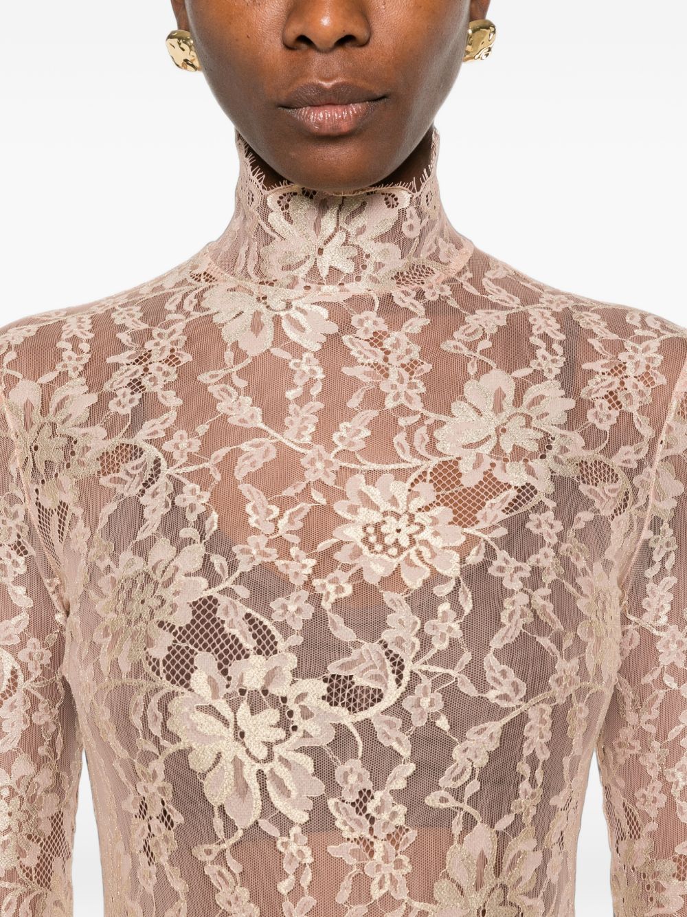Valentino Women Lace Bodysuit