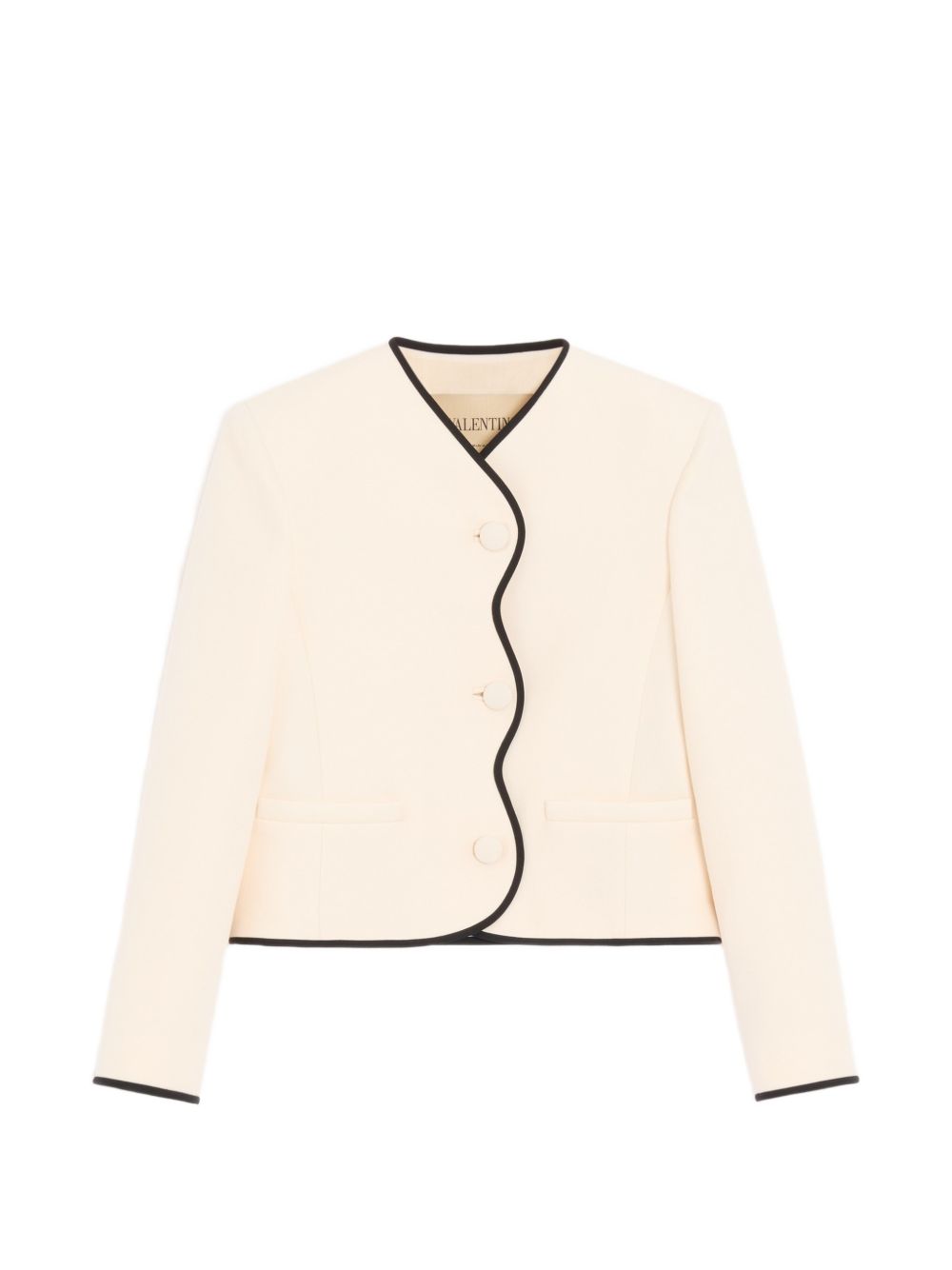 Valentino Women Wool And Silk Blend Jacket