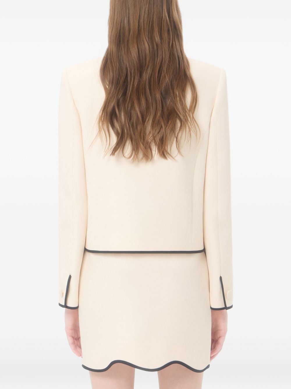 Valentino Women Wool And Silk Blend Jacket