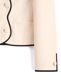 Valentino Women Wool And Silk Blend Jacket